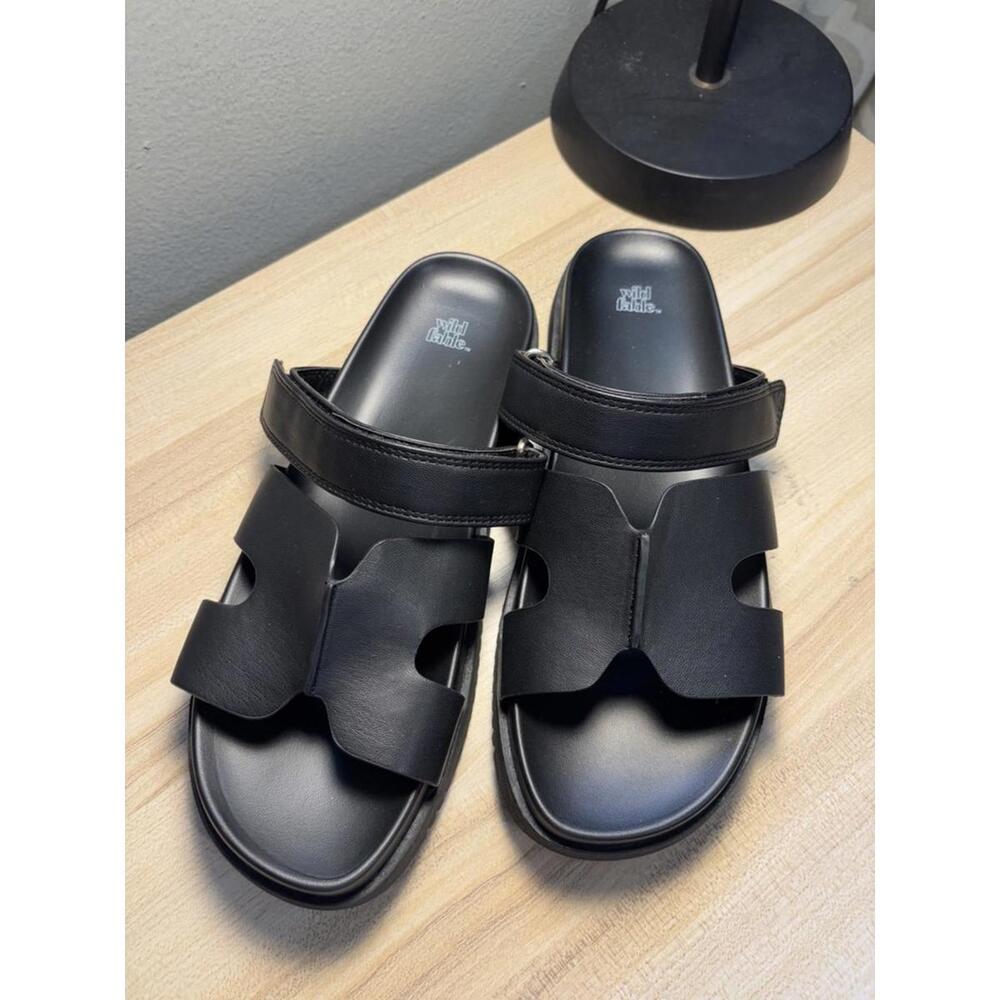 Wild Fable Black Hayley Slide Sandal